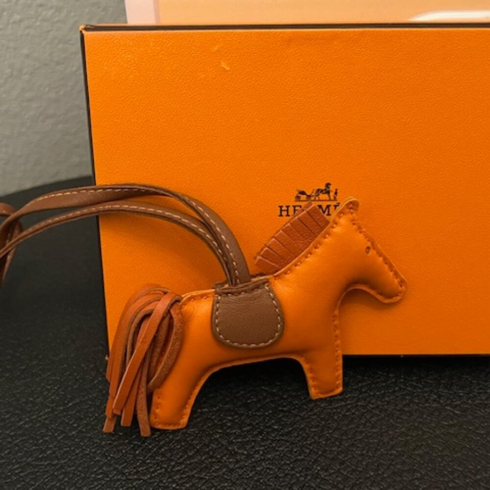 Hermès Rodeo Pony Bag Charm – Hermès Orange with Brown Mane & Tail | Classic